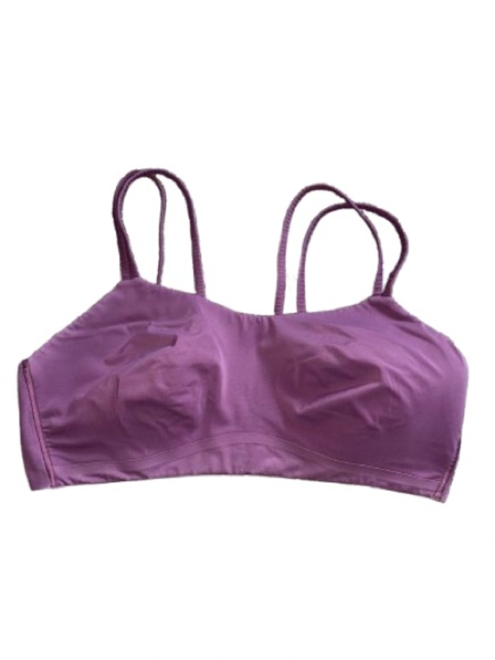 Lululemon Purple Wireless Strappy Comfort Bralette Sports Bra 12